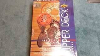 199394 Upper Deck Basketball Box Opening Michael Jordan insert Cards [upl. by Latouche]