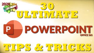 30 Ultimate PowerPoint Tips and Tricks for 2020 [upl. by Christie655]