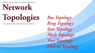 Network Topologies  Tamil [upl. by Lleruj]