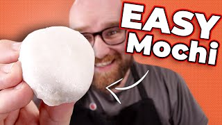 3 Ingredient MOCHI ANYONE Can Make at HOME [upl. by Inod]