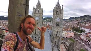 A Walking Tour of Beautiful QUITO Ecuador [upl. by Hose]