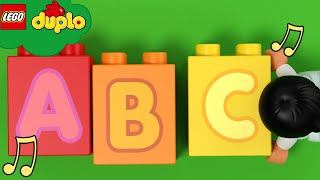 Learn The Alphabet Song More LEGO DUPLO Learning For Toddlers  Nursery Rhymes [upl. by Novart24]