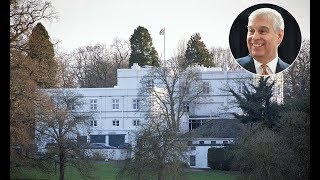 Inside Prince Andrew and Sarah Fergusons home Royal Lodge Windsor [upl. by Wilonah]