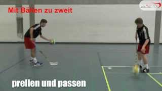 Koordinationstraining im Unihockey [upl. by Crin]