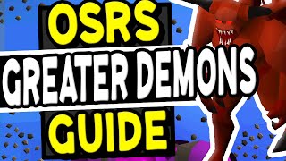 The Ultimate Greater Demons Slayer Guide Old School Runescape [upl. by Min]