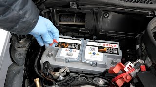 MercedesBenz  RemoveInstall Battery in 10 Minutes [upl. by Jordana]