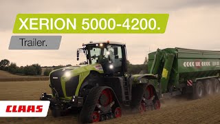 CLAAS XERION 50004200 Trailer [upl. by Eanrahs]