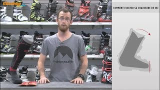 TUTORIEL  comment essayer sa chaussure de ski [upl. by Aihsined]