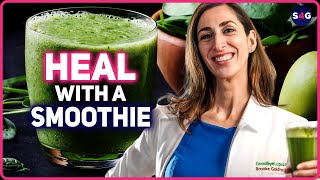 A Green Smoothie a Day Keeps Inflammation at Bay With Dr Brooke Goldner [upl. by Merill]