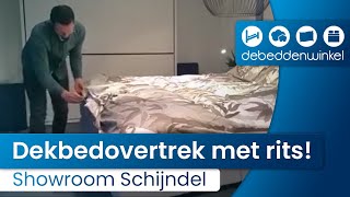 sofiben exclusive dekbedovertrek met rits [upl. by Acirederf]