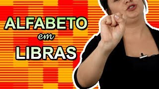 ALFABETO EM LIBRAS  LETRAS [upl. by Zysk]