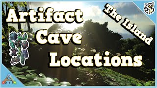 Artifact Cave Locations  The Island  Ark Survival Evolved [upl. by Laurice]