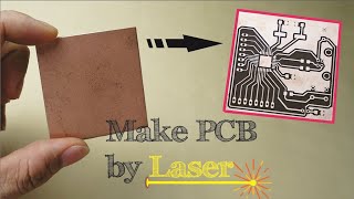 Make pcb with laser [upl. by Hynda]