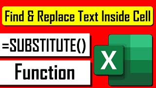 How to Use SUBSTITUTE Function in Excel [upl. by Jaf]