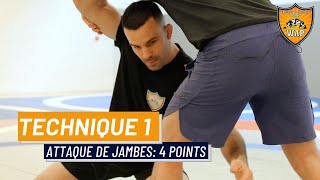 TECHNIQUE Attaque de jambes [upl. by Isla]