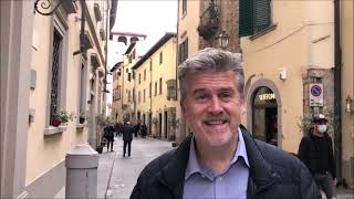 Walking Tour of Prato Italy [upl. by Barbette]