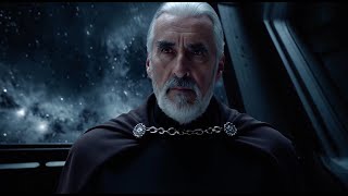 Star Wars Dooku amp Palpatine Talk Before Anakin amp ObiWan Rescue Palpatine [upl. by Ahsertal]