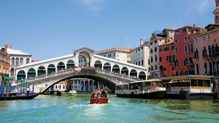 Venice  Rialto Bridge live camView of Rialto Bridge and the Grand Canal Venice Italy [upl. by Carine]