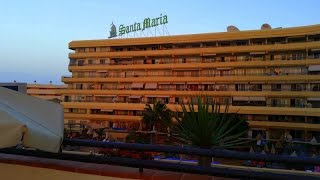 Hovima ApartHotel Santa Maria Walkthrough Costa Adeje Tenerife and Balcony View [upl. by Hsan]