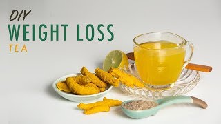 Turmeric Tea For Weight Loss  DIY Weight Loss Tea [upl. by Mcnutt]