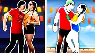 Blindfolded Despacito w Best Friend  Just Dance 2018 [upl. by Ayekam]