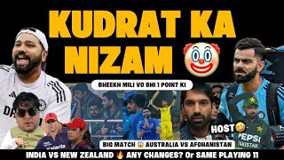 JUST RCB THINGS 🤡 PAAIJAAN AB HUM KYA KREGE 😂 HOST 1 POINT LE LO  IND Vs NZ 🔥 AFG Vs AUS BIG MATCH [upl. by Immas]