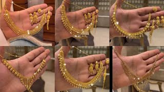 Lightweight Gold Necklace Designs [upl. by Conway]