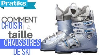 Ski  Comment choisir la taille de ses chaussures de skis  Sport [upl. by Joellyn503]