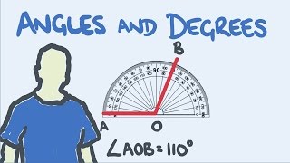 Measuring angles  Degrees and Protractors [upl. by Euqirat]