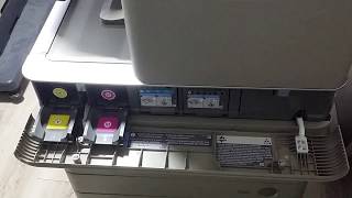 Replace toner on Canon IR Advance C5030  C5035  C5045  C5051 [upl. by Lahcar127]