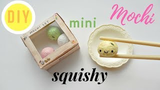 DIY Mini Mochi Squishy Set  mishcrafts [upl. by Avraham]