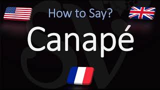 How to Pronounce Canapé CORRECTLY [upl. by Gonzalez558]