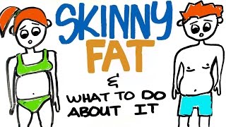 Skinny Fat Explained  Dealing with Being Skinny but Belly Fat Lingers [upl. by Aleb13]