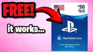 How to get PSN Giftcard for FREE  Get 100 PlayStation Code PS4PS5 [upl. by Rialb]