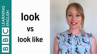 Look vs Look like  English In A Minute [upl. by Anid]