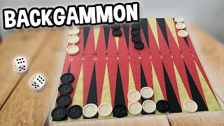 BACKGAMMON  Spielregeln TV Spielanleitung Deutsch [upl. by Laurita]