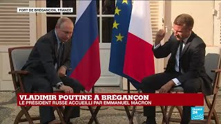 REPLAY  Vladimir Poutine et Emmanuel Macron répondent aux journalistes [upl. by Moriah]