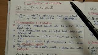 Types of Mutations part 1 [upl. by Keene170]