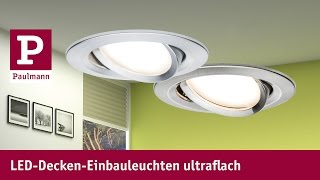 LED Einbaustrahler ultraflach [upl. by Neelear]