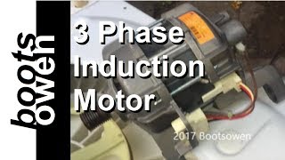 Washing Machine Motor Wiring Explained 3 Phase Induction [upl. by Nylarahs]