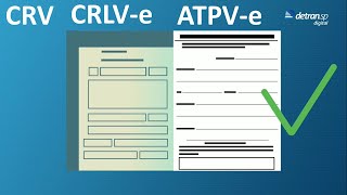 TRANSFERÊNCIA DE VEÍCULO  CRV e ATPVe DETRAN SP  RECIBO DE COMPRA E VENDA [upl. by Essilec]