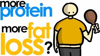 MORE vs LESS PROTEIN For Fat Loss [upl. by Teillo]