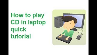 How to play CD in Laptop [upl. by Bartholomeo]