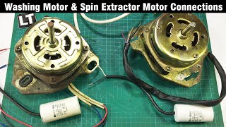 Washing Machine Motor 230V Wiring Connections [upl. by Kerad]