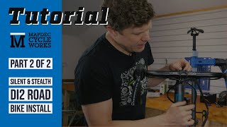 How to Perfectly install Shimano Di2  Part 2 FINISHED [upl. by Greer]