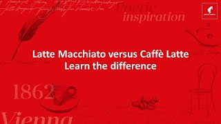 Latte Macchiato vs Caffè Latte  Learn the difference [upl. by Madriene]