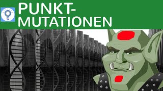 Punktmutationen Stumme Mutation Missense Mutation Fehlsinn Nonsense Mutation  2  Genetik [upl. by Blumenthal669]