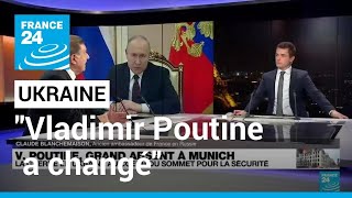 Ukraine  quotVladimir Poutine a changéquot • FRANCE 24 [upl. by Arim]