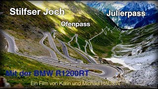 Stilfser Joch und Schweizer Alpen mit dem Motorrad [upl. by Klein]