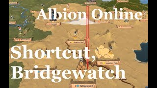 Albion Online  Caerleon to Bridgewatch fast almost safely [upl. by Laise581]